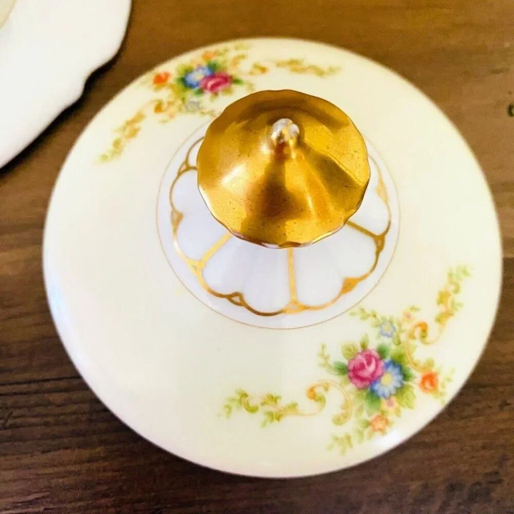 Empress China Darendale Sugar Bowl & Lid